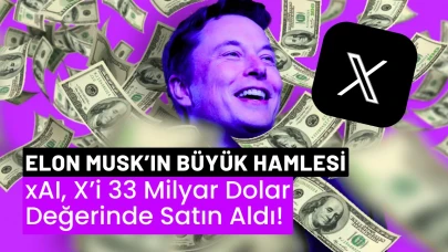 Elon Musk’ın xAI’si, X Platformunu 33 Milyar Dolar Değerinde Satın Aldı