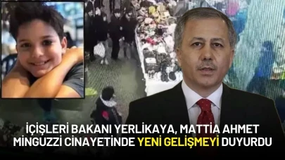 İçişleri Bakanı Yerlikaya, Mattia Ahmet Minguzzi Cinayetinde Yeni Gelişmeyi Duyurdu