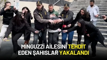 Minguzzi Ailesini Tehdit Eden Şahıslar Yakalandı: Evinden Ruhsatsız Silah Çıktı