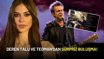 Deren Talu ve Teoman'dan Sürpriz Buluşma! “Hayatımız Kafelerde Geçiyor”