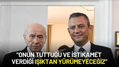 Özgür Özel'den Sert Çıkış: “Bahçeli'nin Işığından Yürümem!”