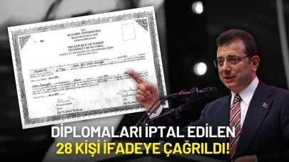 Diplomaları İptal Edilmişti: 28 Kişi İfadeye Çağrıldı!