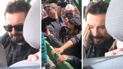 Tarkan Annesi Neşe Tevetoğlu'nu Son Yolculuğuna Uğurlarken Gözyaşlarına Boğuldu