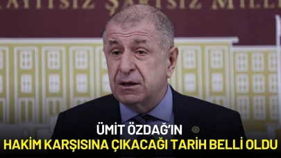 Ümit Özdağ Hakkındaki İddianame Kabul Edildi! Hakim Karşısına Çıkacağı Tarih Belli Oldu