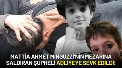 Mattia Ahmet Minguzzi’nin Mezarına Saldıran Şüpheli Adliyeye Sevk Edildi!