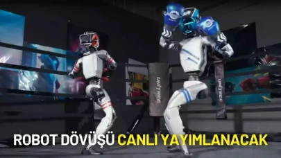 Dünyada Bir İlk: Çinli Şirketten Canlı Yayınlanacak Robot Boks Maçı!
