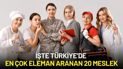 İŞKUR 2024 Verilerini Açıkladı: İşte Türkiye’de En Çok Eleman Aranan 20 Meslek
