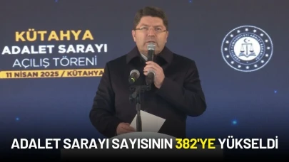 Adalet Bakanı Yılmaz Tunç Kütahya Adliye Sarayı'nın Açılışında Konuştu