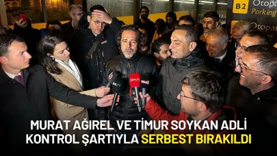 Murat Ağırel ve Timur Soykan Adli Kontrol Şartıyla Serbest Bırakıldı