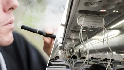 Uçakta Elektronik Sigara İçti, Kara Listeye Alındı! Polis Müdahale Etti
