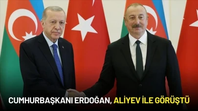 Cumhurbaşkanı Erdoğan, Aliyev ile Antalya Diplomasi Forumu'nda Görüştü