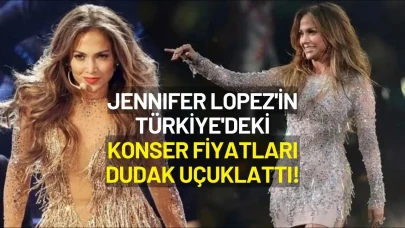 Jennifer Lopez'in, Türkiye'deki Konser Fiyatları Açıklandı! Bilet Fiyatları Dudak Uçuklatıyor