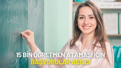 MEB 15 Bin Sözleşmeli Öğretmen Alımı Başvuruları Başladı! İşte Kontenjan Dağılımı ve Başvuru Detayları