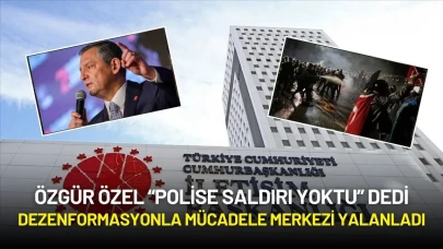 Özgür Özel’in “Polise Saldırı Yoktu” İddiasına DMM'den Yanıt Gecikmedi!