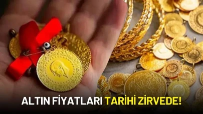 Altın Fiyatları Tarihi Zirvede: Gram ve Ons Altın Rekor Kırdı!