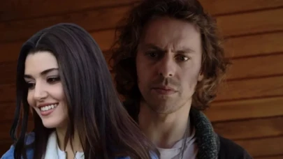 Hande Erçel'in Senarist Koltuğunda Oturduğu "İki Dünya Bir Dilek" Sete Çıktı!