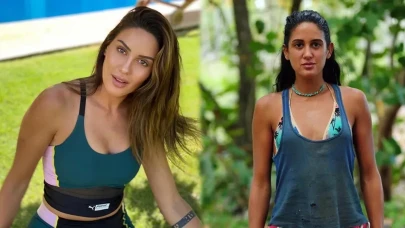 Survivor ile Adını Duyuran Sahra Işık Karnı Burnunda Pozlarını Paylaştı