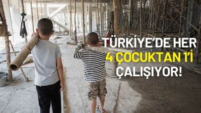 TÜİK’ten Çarpıcı Çocuk İstatistikleri: Türkiye’de Her 4 Çocuktan 1’i Çalışıyor!