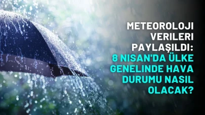 Meteoroloji Verileri Paylaşıldı: 8 Nisan'da Ülke Genelinde Hava Durumu Nasıl?