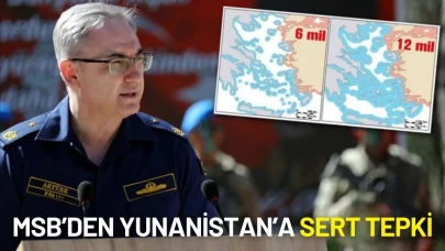 MSB’den Yunanistan’a Sert Tepki: "Tek Taraflı Deniz Planlamaları Uluslararası Hukuka Aykırıdır"