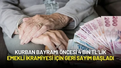Kurban Bayramı Öncesi 4 Bin TL’lik Emekli İkramiyesi İçin Geri Sayım Başladı
