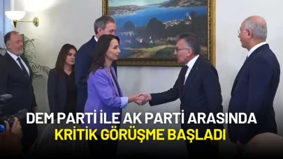 DEM Parti ile AK Parti Arasında Kritik Görüşme Başladı