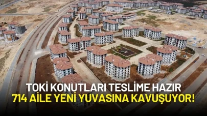 TOKİ Konutları Teslime Hazır: 714 Aile Yeni Yuvasına Kavuşuyor!