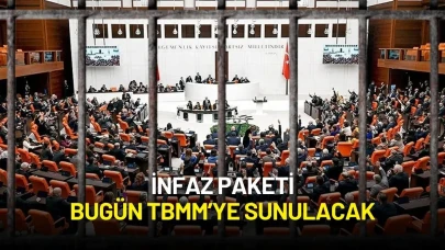 İnfaz Paketi Bugün TBMM'ye Sunulacak
