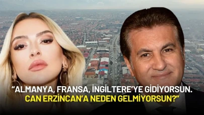 Mustafa Sarıgül’den Hadise’ye Erzincan Çağrısı: Ünlü Şarkıcıdan Hızlı Yanıt