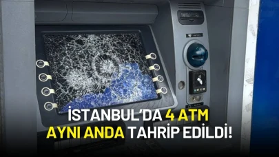 İstanbul Bayrampaşa’da 4 ATM Aynı Anda Tahrip Edildi! Mahalleli Mağdur