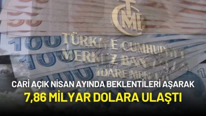 Cari Açık Nisan Ayında Beklentileri Aşarak 7,86 Milyar Dolara Ulaştı