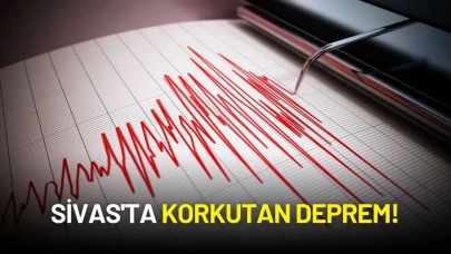 Sivas'ta 4 Büyüklüğünde Korkutan Deprem!