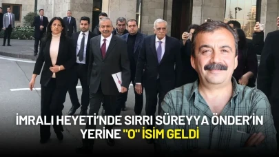 İmralı Heyeti’nde Sırrı Süreyya Önder’in Yerine "O" İsim Geldi