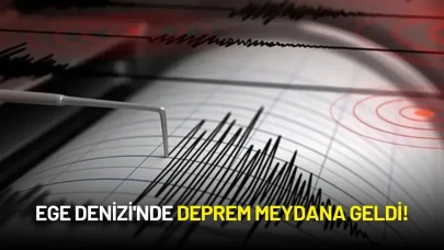 Ege Denizi'nde 4.0 Büyüklüğünde Deprem!