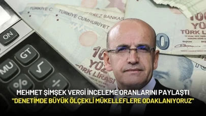 Hazine ve Maliye Bakanı Şimşek: "Denetimde Büyük Ölçekli Mükelleflere Odaklanıyoruz"