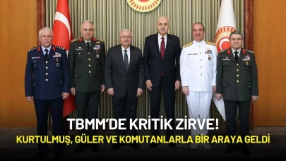 TBMM’de Kritik Zirve: Kurtulmuş, Güler ve Komutanlarla Bir Araya Geldi
