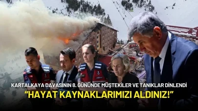 Kartalkaya Davasının 8'inci Gününde Müştekiler ve Tanıklar Dinlendi