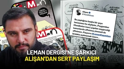 Leman Dergisi'ne Şarkıcı Alişan’dan Sert Paylaşım: "Paçavra Leman Kapatılsın"