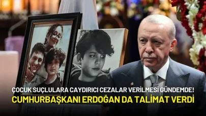 "Suça Sürüklenen Çocuk" Kavramı Tartışılıyordu! Cumhurbaşkanı Erdoğan'dan Talimat Geldi