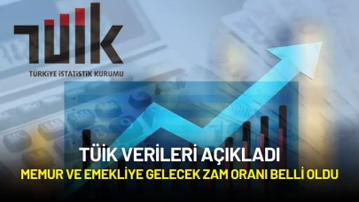 TÜİK Verileri Açıkladı: Memur ve Emeklinin Maaşına Gelecek Zam Oranı Belli Oldu