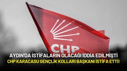 Aydın'da İstifaların Olacağı İddia Edilmişti: CHP Karacasu Gençlik Kolları Başkanı İstifa Etti!