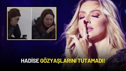 Hadise Gözyaşlarını Tutamadı: "Biz Robot Değiliz!"