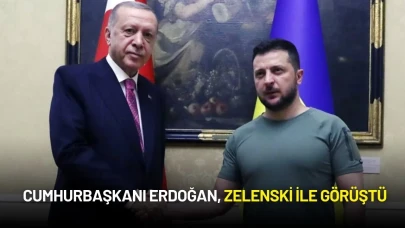 Cumhurbaşkanı Erdoğan, Zelenski ile Görüştü