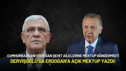 Dervişoğlu'ndan Erdoğan'a Açık Mektup: "Katillerle Müzakereye İzin Veriyorsunuz"