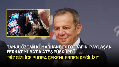 Tanju Özcan'dan Kumarhane Fotoğrafının Paylaşılmasına Yanıt: "Gizlice Pudra Çekenlerden Değiliz!"