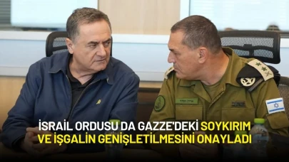 İsrail Ordusu da Gazze'deki Soykırım ve İşgalin Genişletilmesini Onayladı