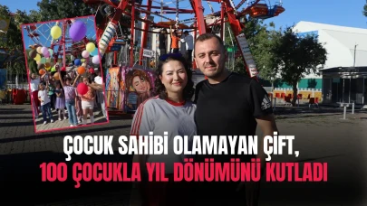 Sivas’ta Çocuk Sahibi Olamayan Çift, Yıl Dönümlerini 100 Çocukla Kutladı