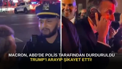 Fransa Cumhurbaşkanı Macron ABD'de Polis Tarafından Durdurulunca Trump'ı Aradı!