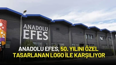 Anadolu Efes, 50. Yılını Özel Tasarlanan Logo ile Karşılıyor
