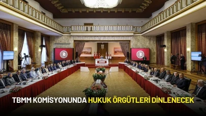TBMM Komisyonunda Hukuk Örgütleri Dinlenecek